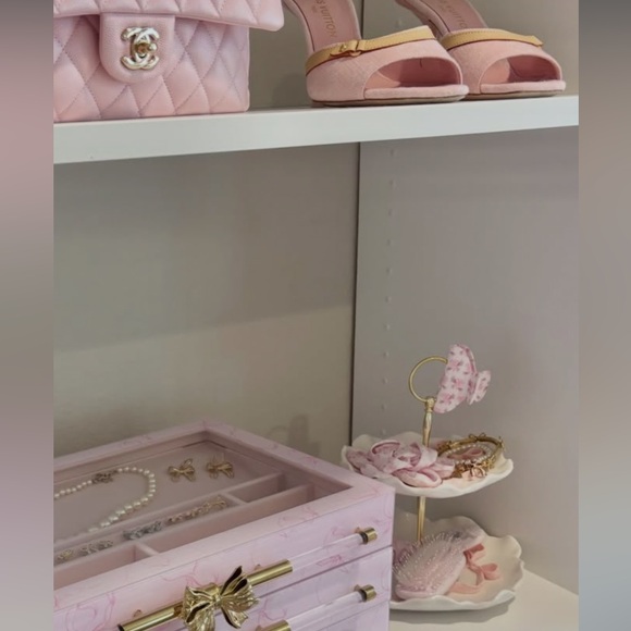 LoveShackFancy X Goody Pink Small bow Claw hair Clip - Picture 14 of 15